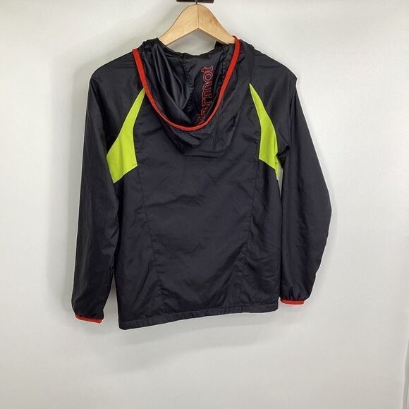 Youth Marmot Full Zip Hooded Wind Jacket - Picture 2 of 6